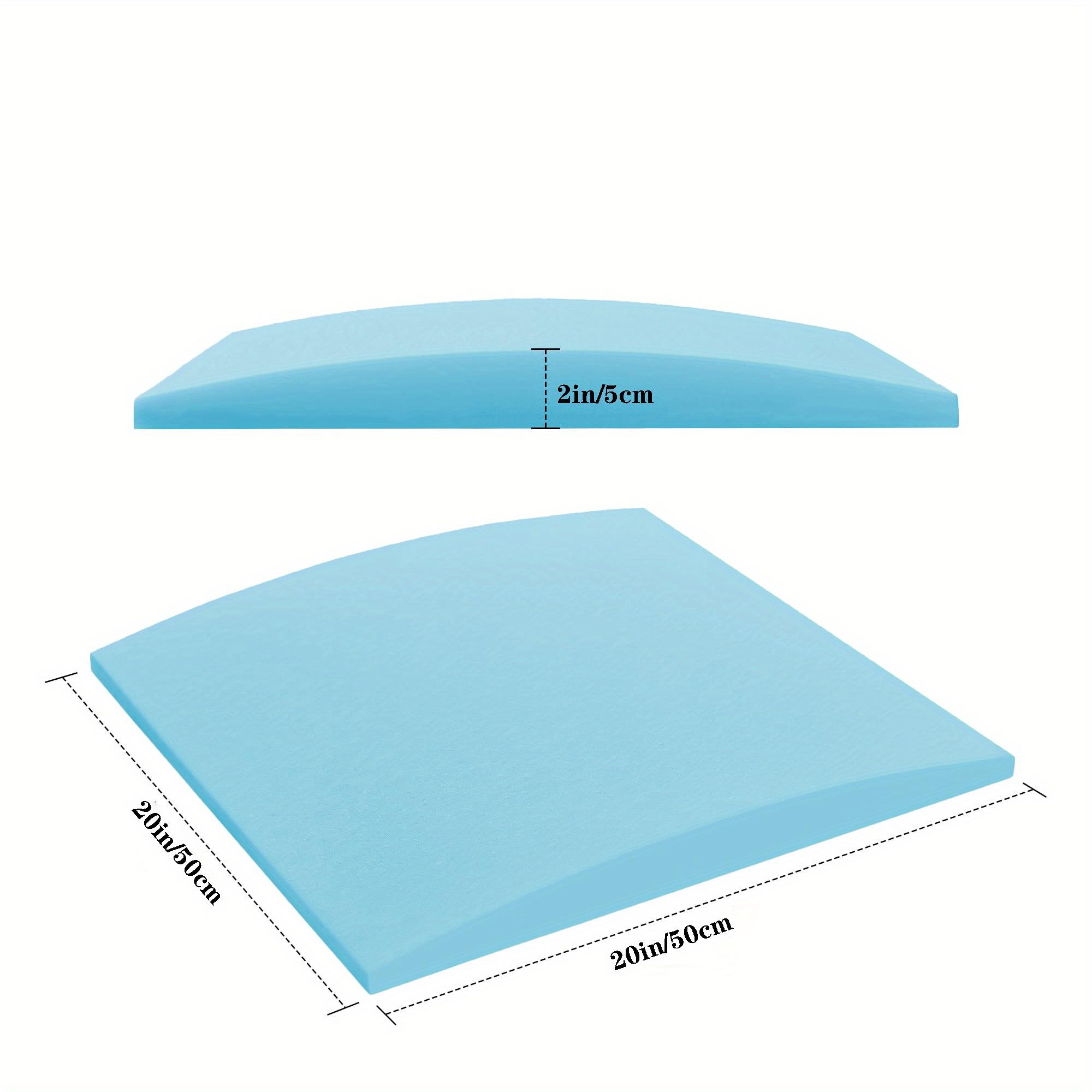 Blue high-density foam sofa support cushion, Durable Cushions, insertable high resilience sofa cushion, repair sofa depression to improve comfort, size is 20"X20"x2"