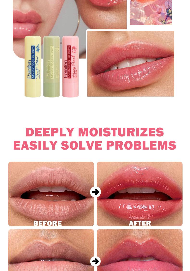 Moisturizing Lip Balm Refreshing Full Soft Easy To Apply Natural Lip Makeup