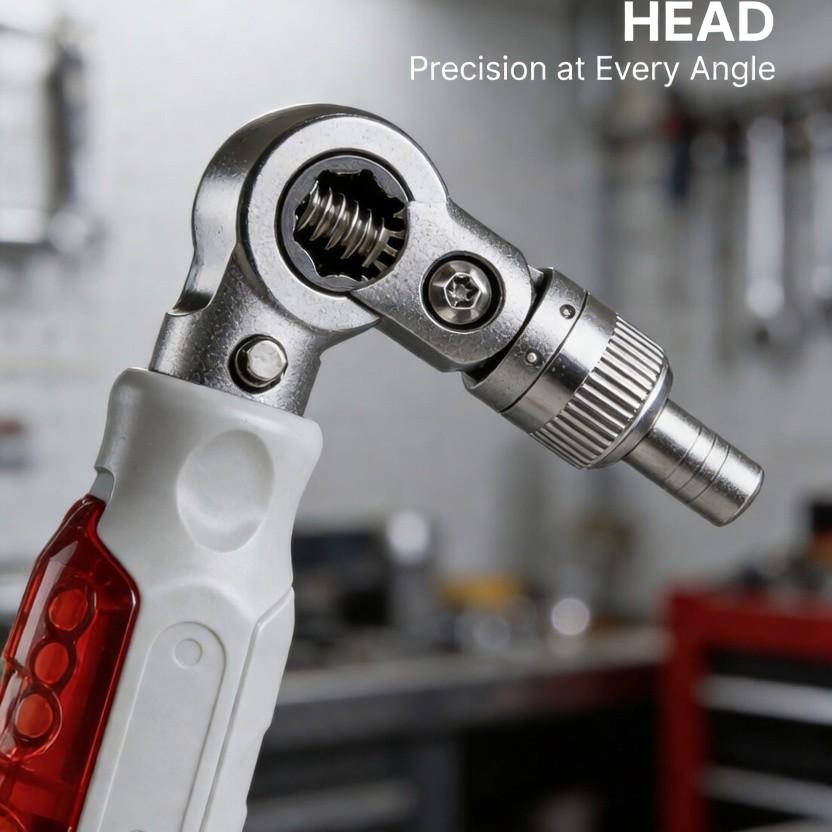 11-In-1 Multi-Functional Ratchet Screwdriver Set, 180-Degree Foldable Dual Head, Home Repair Tool, Portable Hidden Bit Combination