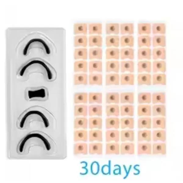 Anti-Snore Nasal Dilator Combo Kit, Nose Strips + Nasal Clips + Breathing Patches Set, Reduce Snoring 90% for Deep Sleep, Boost Energy, Snoring Relief Aid for Men Women