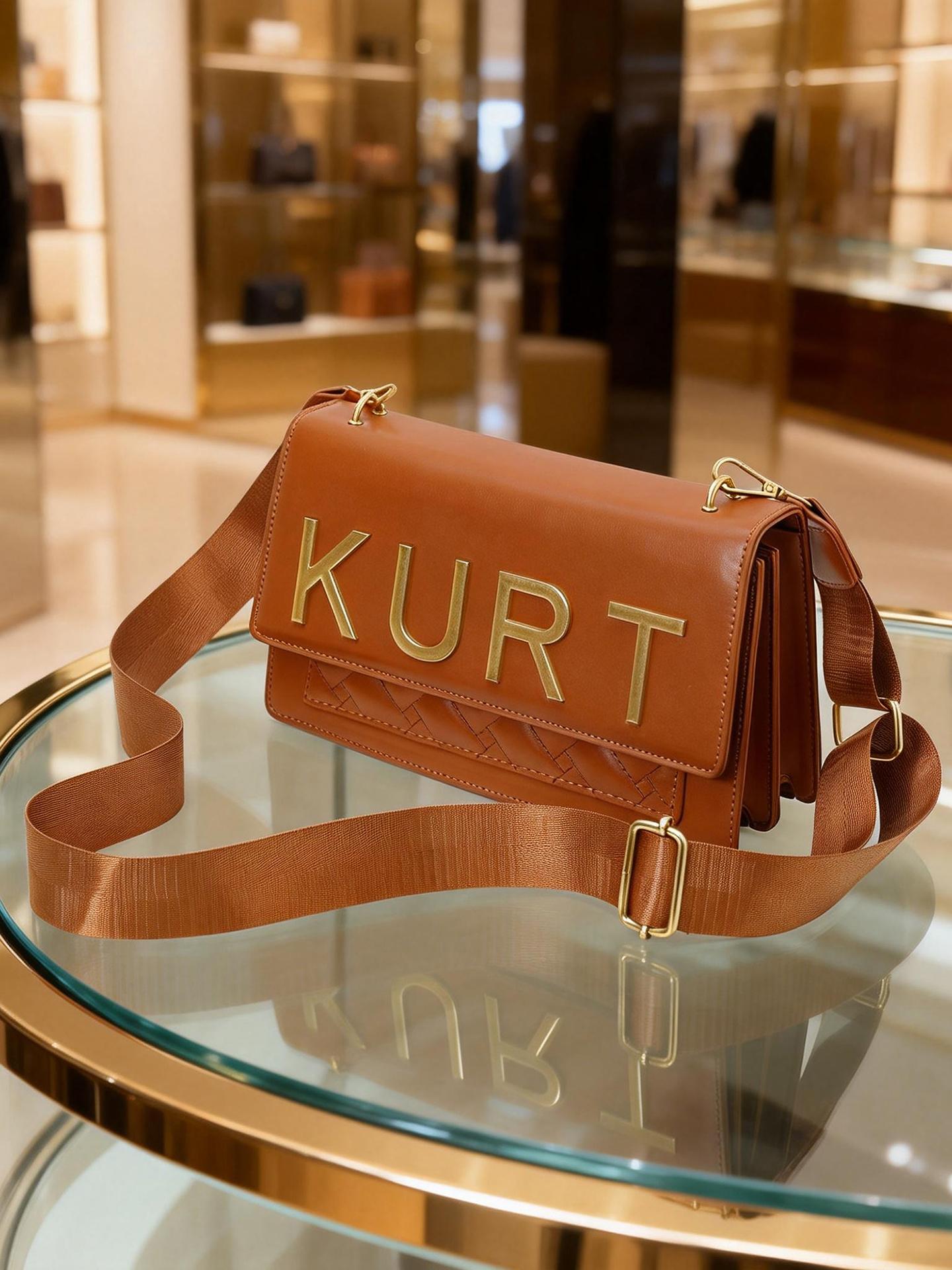 New Fashion Casual Custom Letter Metal Buckle Crossbody Shoulder Bag, Modern Solid PU Material, All Season Accessory for Women