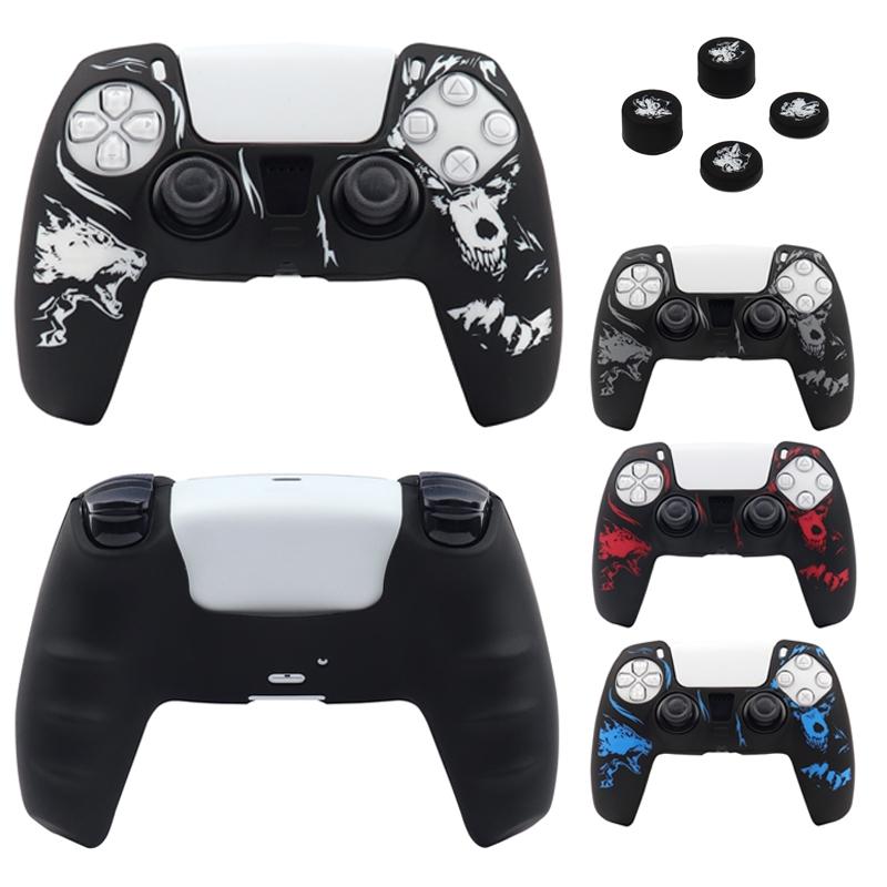 Soft Protective Silicon Control Cover Protection For PS5 Controller Game Console Accessories Skin Case Gamepad Joystick Games Accessories Covers