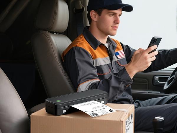 Jadens Portable Thermal Printers,Wireless Bluetooth Smart Printer with 6 Roll Various Sizes Paper,Support US Letter for Business Office Home School Jadens Portable Thermal Printers,Wireless Bluetooth Smart Printer with 6 Roll Various Sizes Paper,Support US Letter for Business Office Home School
