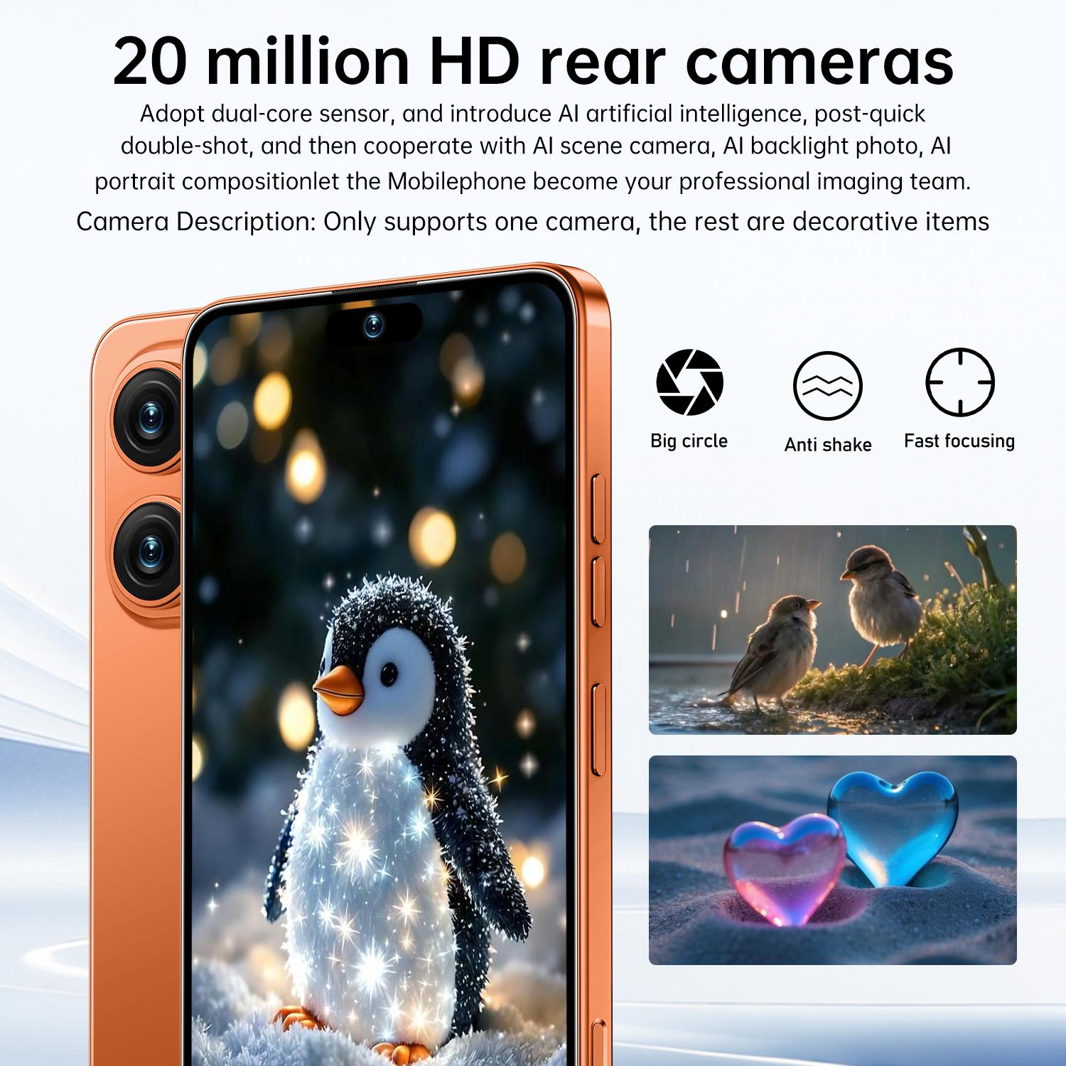 Astarry 17 Pro Max Smartphone – 6GB RAM + 64GB Storage, 6.93-inch Large Display, MTK6762 Octa-core Processor, 16MP/20MP Cameras, Android 12, Global 4G Connectivity, Bluetooth & Wi-Fi, 5000mAh Long-lasting Battery, Dual SIM/Dual Standby, Face Recognition &