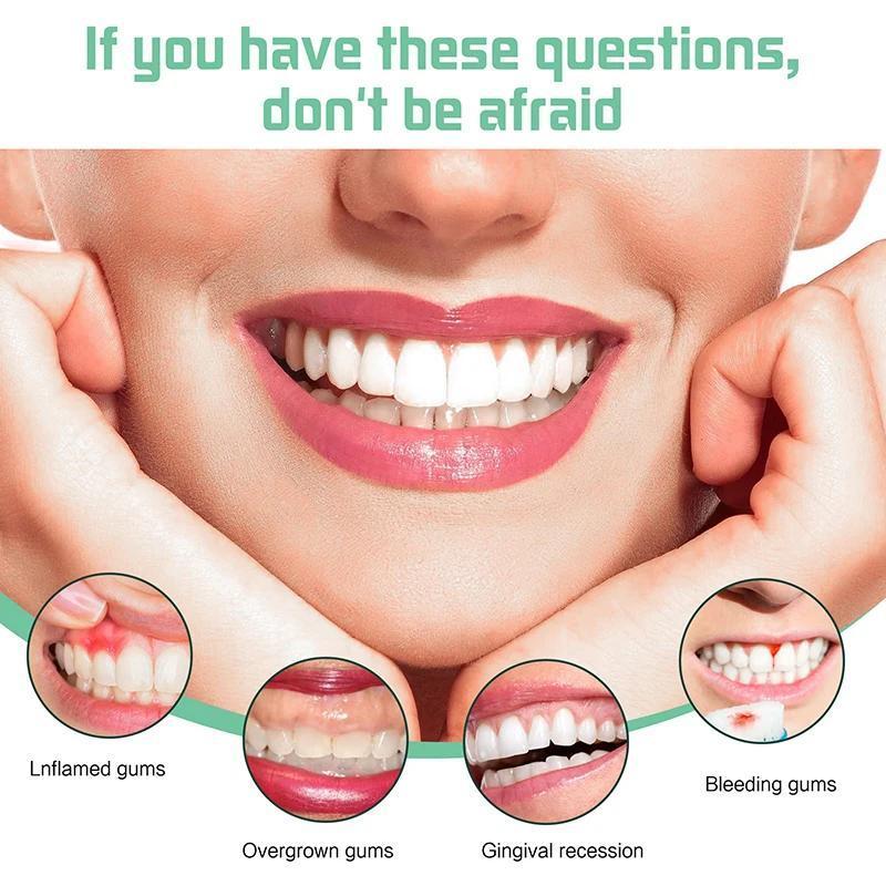 30ml Gum Repair Drops Relieve Receding Gingival Swelling Gum Cleaning Oral Periodontal Hygiene Remove Stain Remove Yellow Tartar
