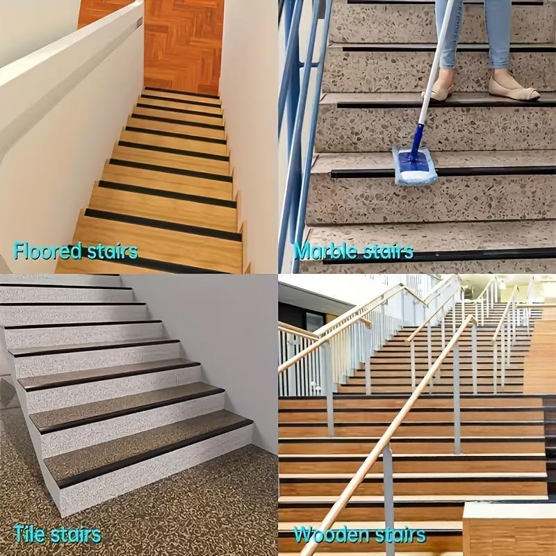 7.3cmx2meters 1pc Self-Adhesive Stair Edges Protector, Self-Adhesive Stair Edges Decoration for Indoor And Outdoor Steps, Outdoor Use, Durable, And Easy to Install