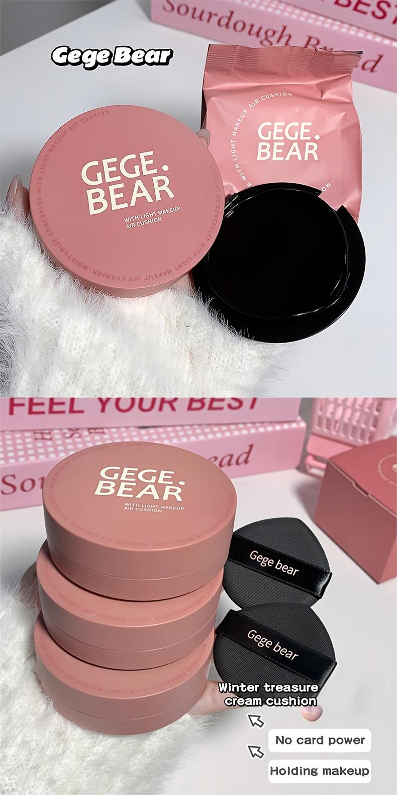 BB Cream Foundation - BB Foundation + Refill, for Use with A Powder Puff, Waterproof, Sweatproof, Oil-controlling, Moisturizing, Permanently Conceals Pores, Suitable As A Christmas or Valentine's Day Gift.