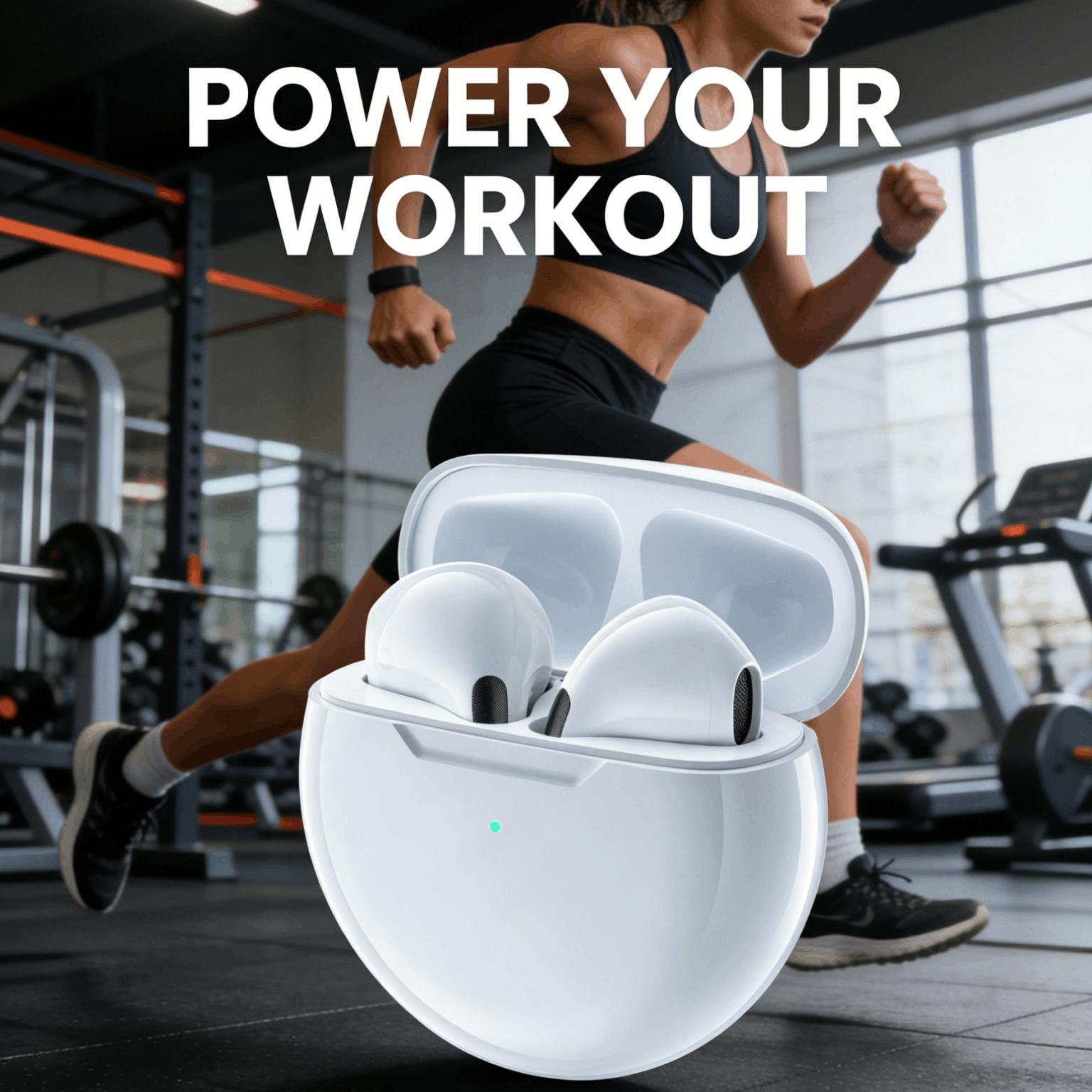 Bluetooth-compatible Compatible Wireless Earbuds, Stereo In-Ear Design, Touch Control, High-Quality Hi-Fi Microphone, Universal for Smartphones