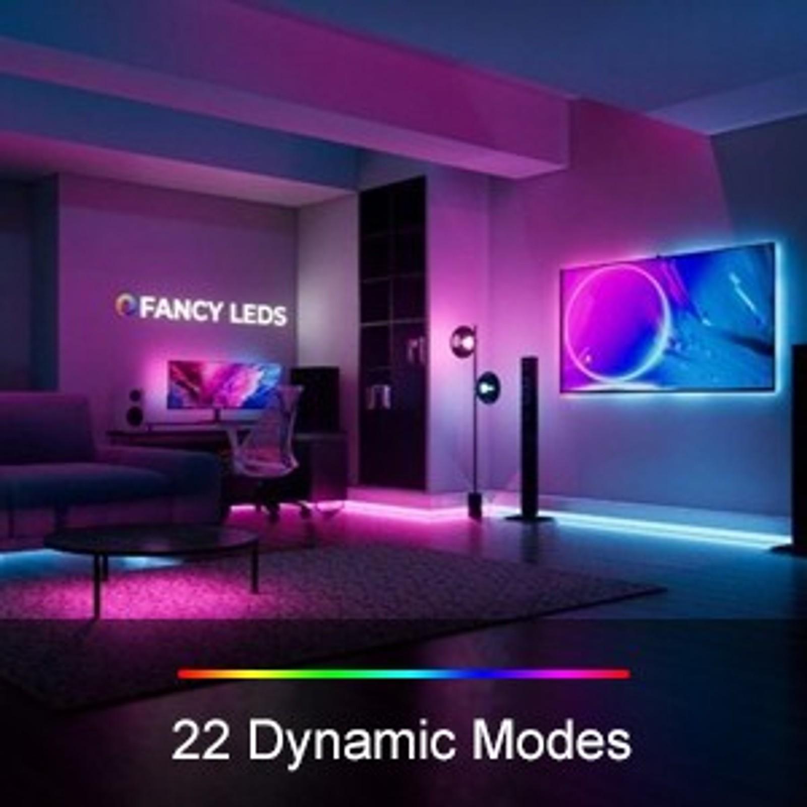 200FT LED Lights for Bedroom (2 Rolls of 100FT), Music Sync Smart LED Strip Lights, Bluetooth App Control, RGB Color Changing, Ultra LongGift 200FT LED Lights for Bedroom (2 Rolls of 100FT), Music Sync Smart LED Strip Lights, Bluetooth App Control, RGB Color Changing, Ultra LongGift