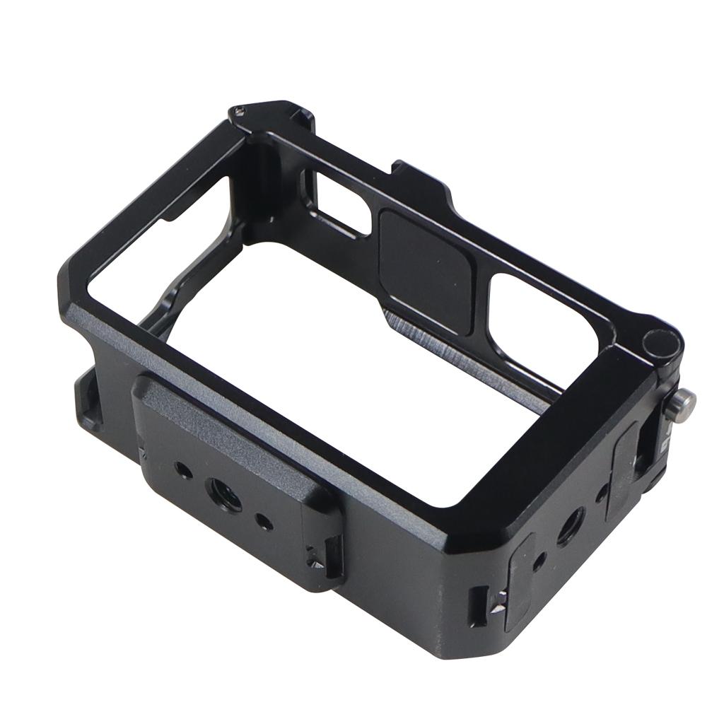 Aluminum Alloy Camera Cage For DJI Action 5pro/4/3 Protective Case Quick Release Frame