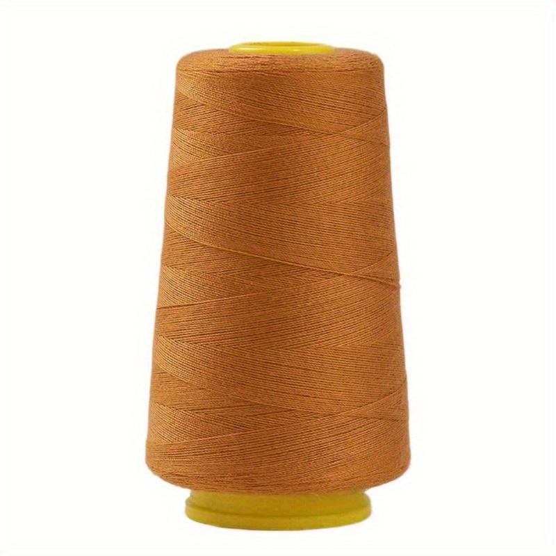 1pc sewing thread, sewing machine thread, polyester needle and thread, white pagoda thread, 3000 yard polyester thread, sewing thread for clothing repair and sewing, lockstitch, packaging, Sewn embroidery, DIY sewing accessories