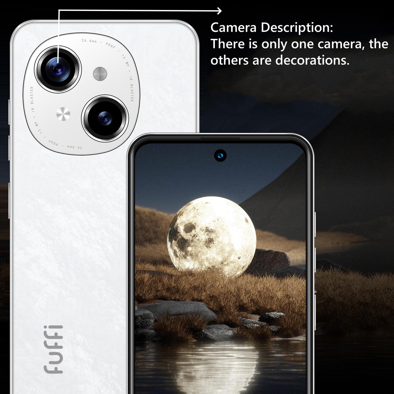 Fuffi Fashion 6.56-Inch HD Screen Quad-Core Processor 3gb RAM 32GB ROM 3100mah Battery 4G network Dual Sim Android System Mobile Phone Cellphone