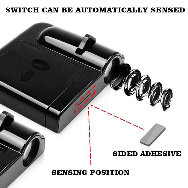 2/4 Pcs Corvette Door Projection Light/laser Lamp/new Welcome Light/modified Decoration Floor Lamp (batteries Not Included)