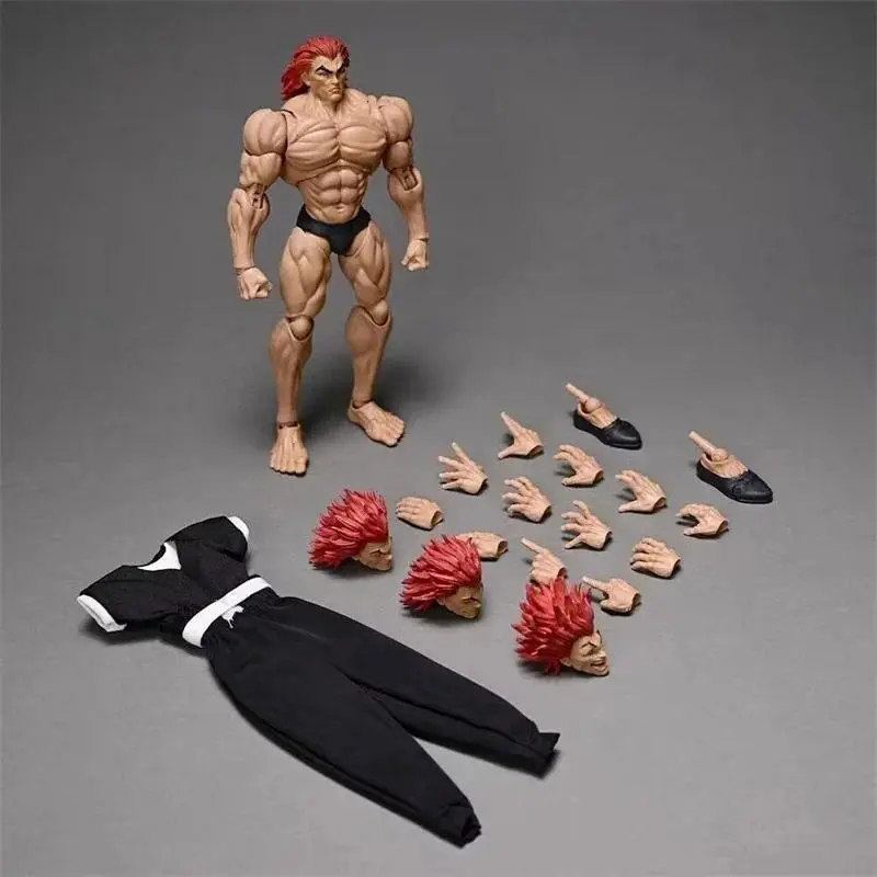 In Stock Storm Arena Hanma Baki  Anime Figures Model Toys Collect Storm Toys BAKI Boy Small Size