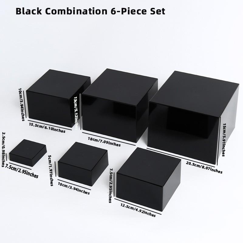 Transparent Round Cake Stand (3-10 Inches), Reusable Party Cake Base Holder, Bakery Display Service Tray, Ideal for Weddings and Parties