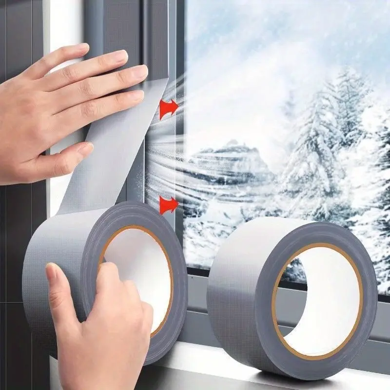 Self-Adhesive Window Seal Tape - Draft Blocking, Cold Air Protection Sealing Tape for Home Windows, Doors Winter Use