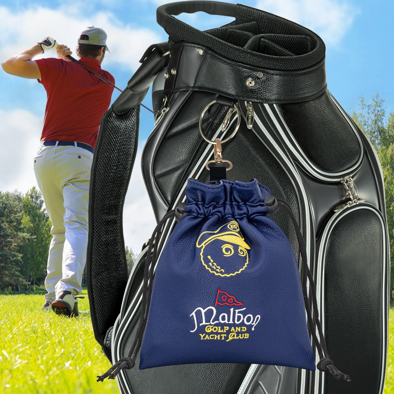 Portable Golf Ball & Stand Bags with Drawstrings Golf Pack, Durable Club Accessories for Men Women, Ideal Gift for Golf Enthusiasts