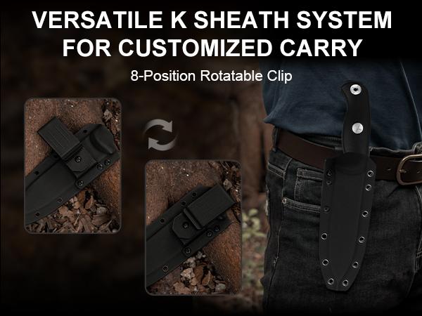 Kizer Drop Bear Fix 7 Big Size Outdoor Hiking Knife 1103A1 steak  knife dailycarry  tool