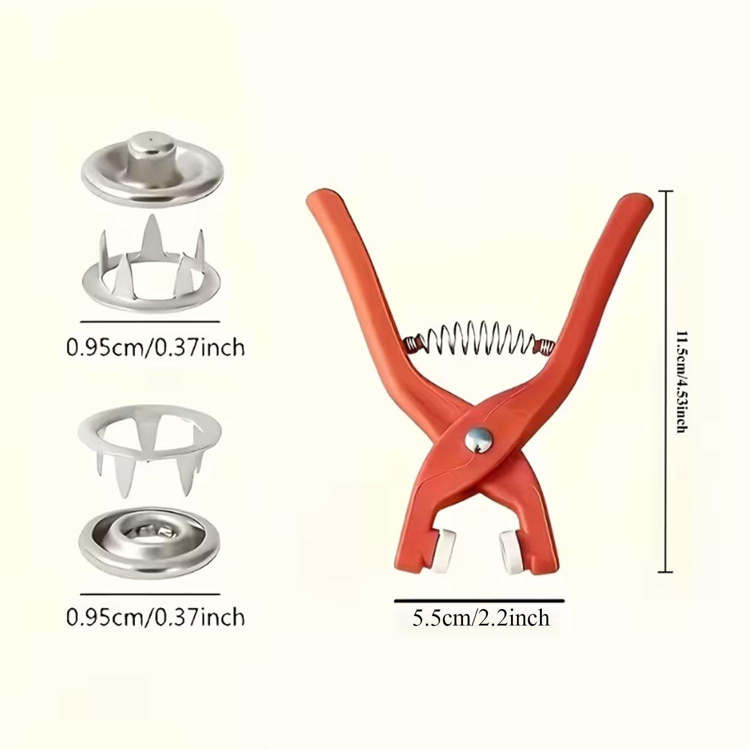 Seamless Five-Point Buckle Set, 9.5mm Colorful Solid Hollow Out, Metal Snap Button, Mother-Son Buckles, Ideal for Clothing Accessories, Matching Outfits, Durable
