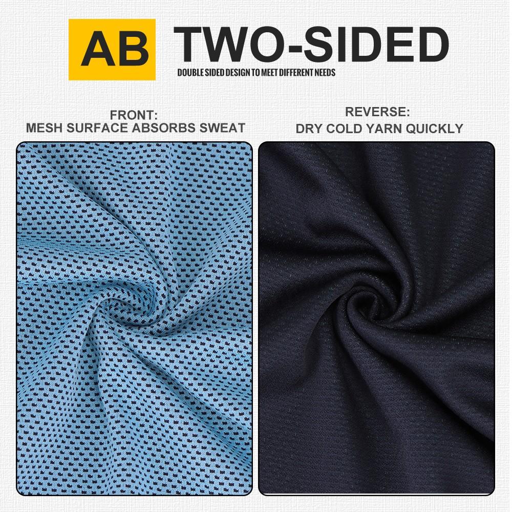 3pcs/5pcs Cooling Sweat-Wicking Quick-Dry Sports Towel, Soft Skin-Friendly Breathable Comfort, Gym Running Basketball Sports Towel