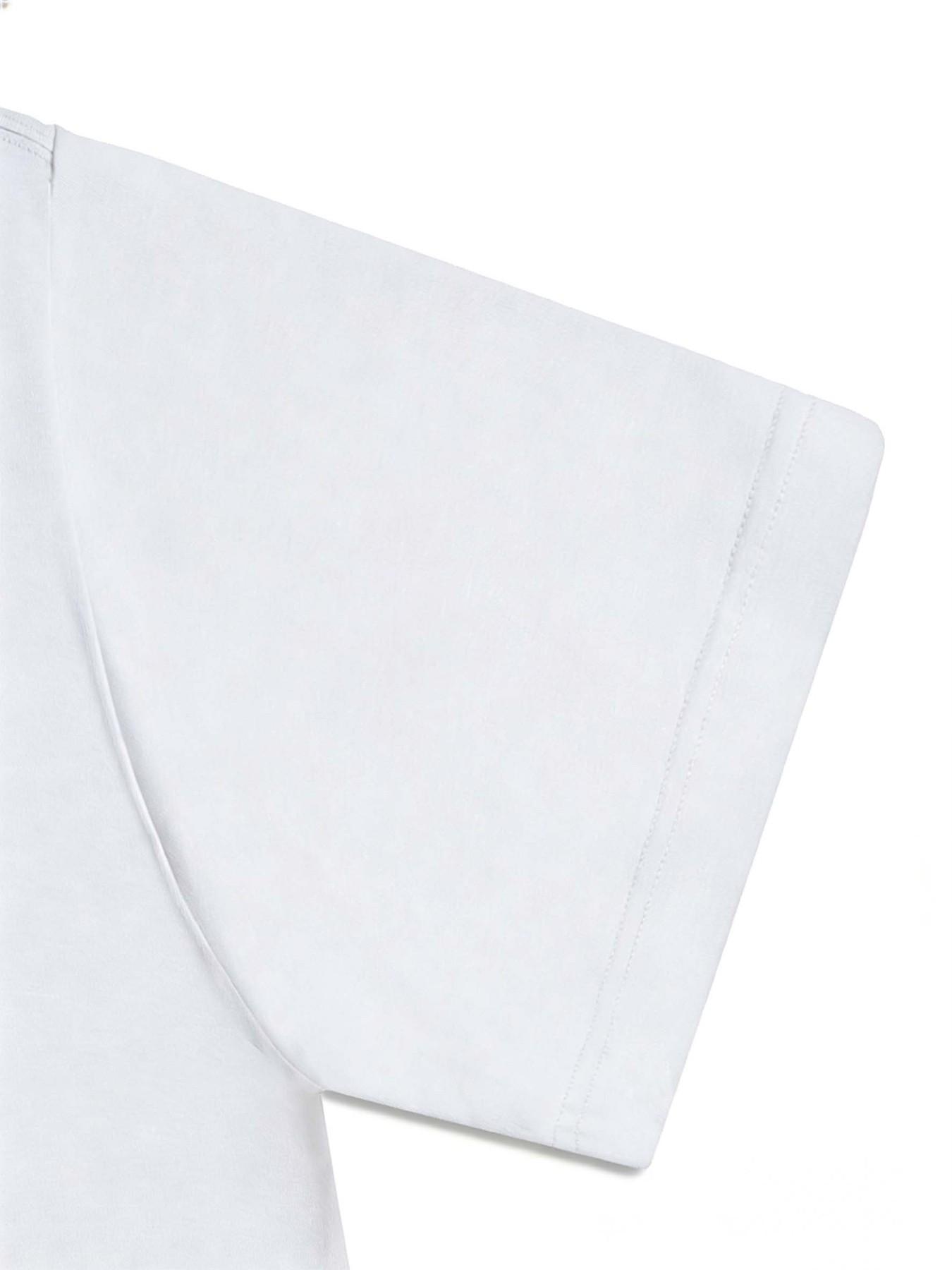 100% Cotton Short Sleeve T-Shirt, Japanese Style Tokyo Dragon Cherry Blossom Print, Loose Fit Drop Shoulder Top, Casual Fashion