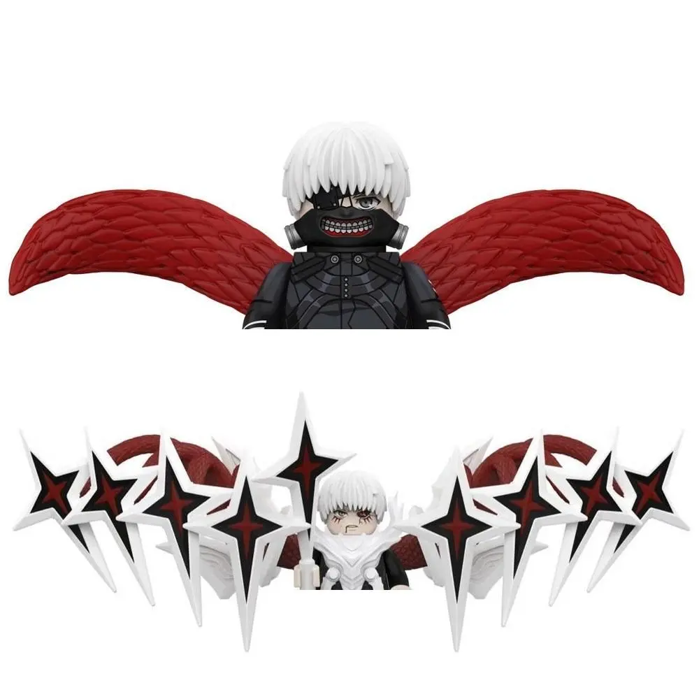 2026 Hot selling toys New Tokyo Ghoul Building Block Kaneki Ken Mini Action Figure Toys Internet-famous toy