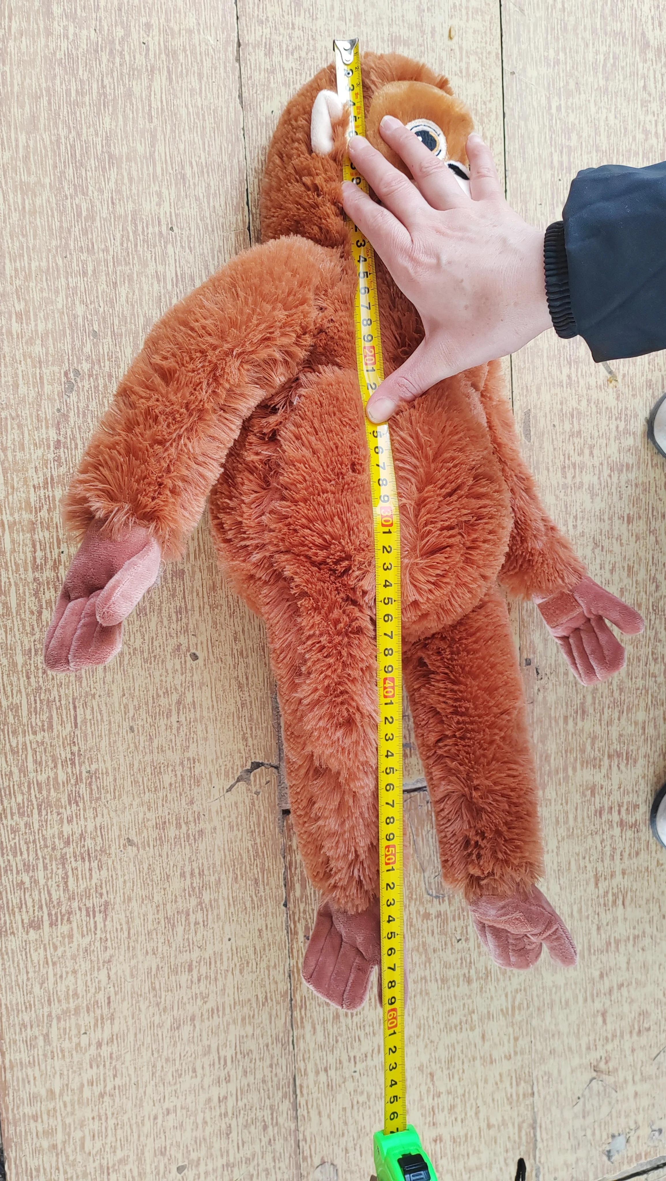 Cartoon Gorilla Plush Toy Chimpanzees Monkey Soft Stuffed Doll Backpack Car Bag Room Decor Kid Gift