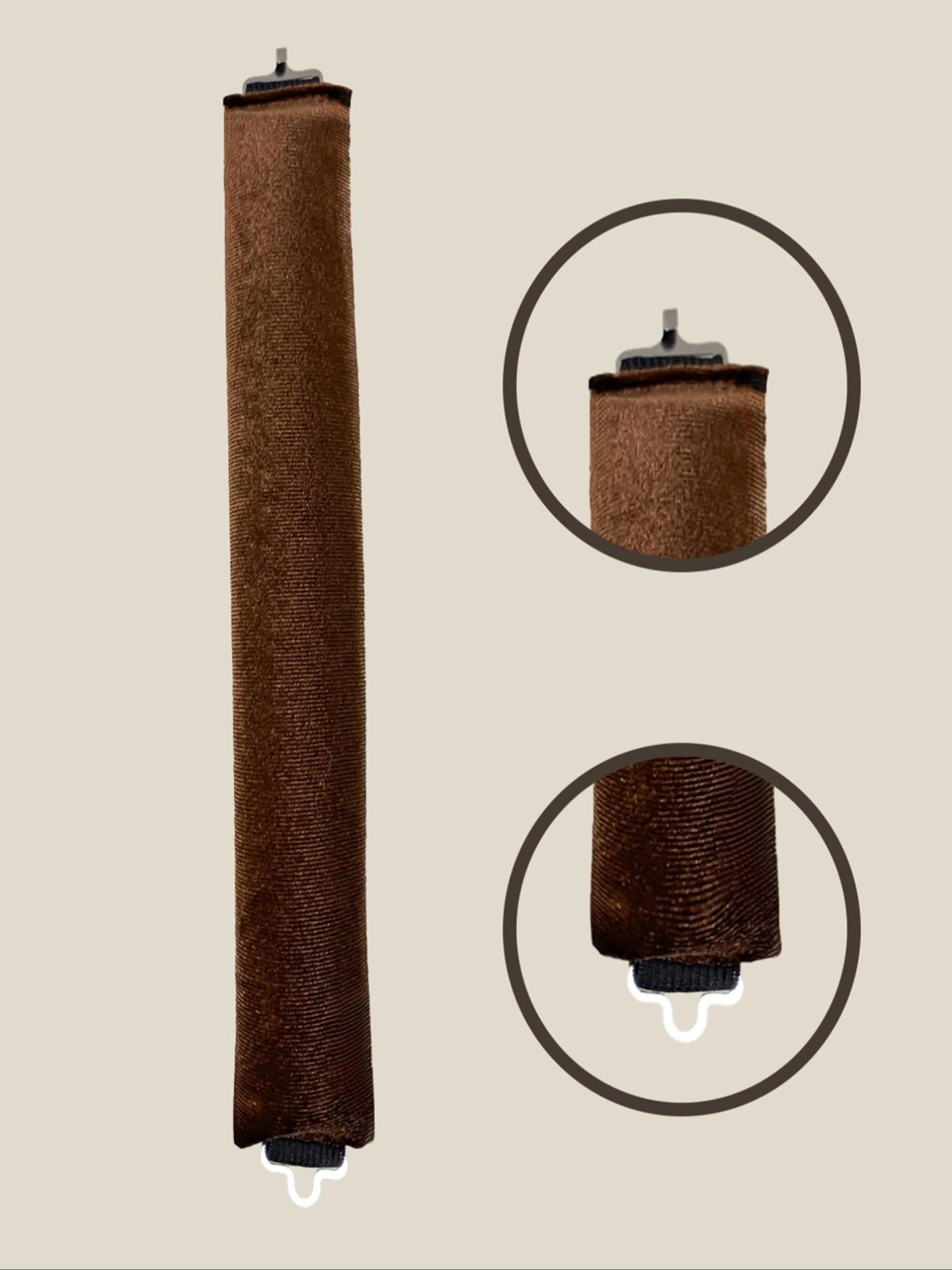 4pcs Curling Hair Set, Satin No-Heat Hair Curlers, Hair Curling Wand And Curling Iron, Suitable For Overnight Use, High Rebound Rubber Filling, Softer And More Durable,Hair Curlers,Curly Hair Brush,Rollers,Curly Hair Products No Damage Brushed Fabric Gift