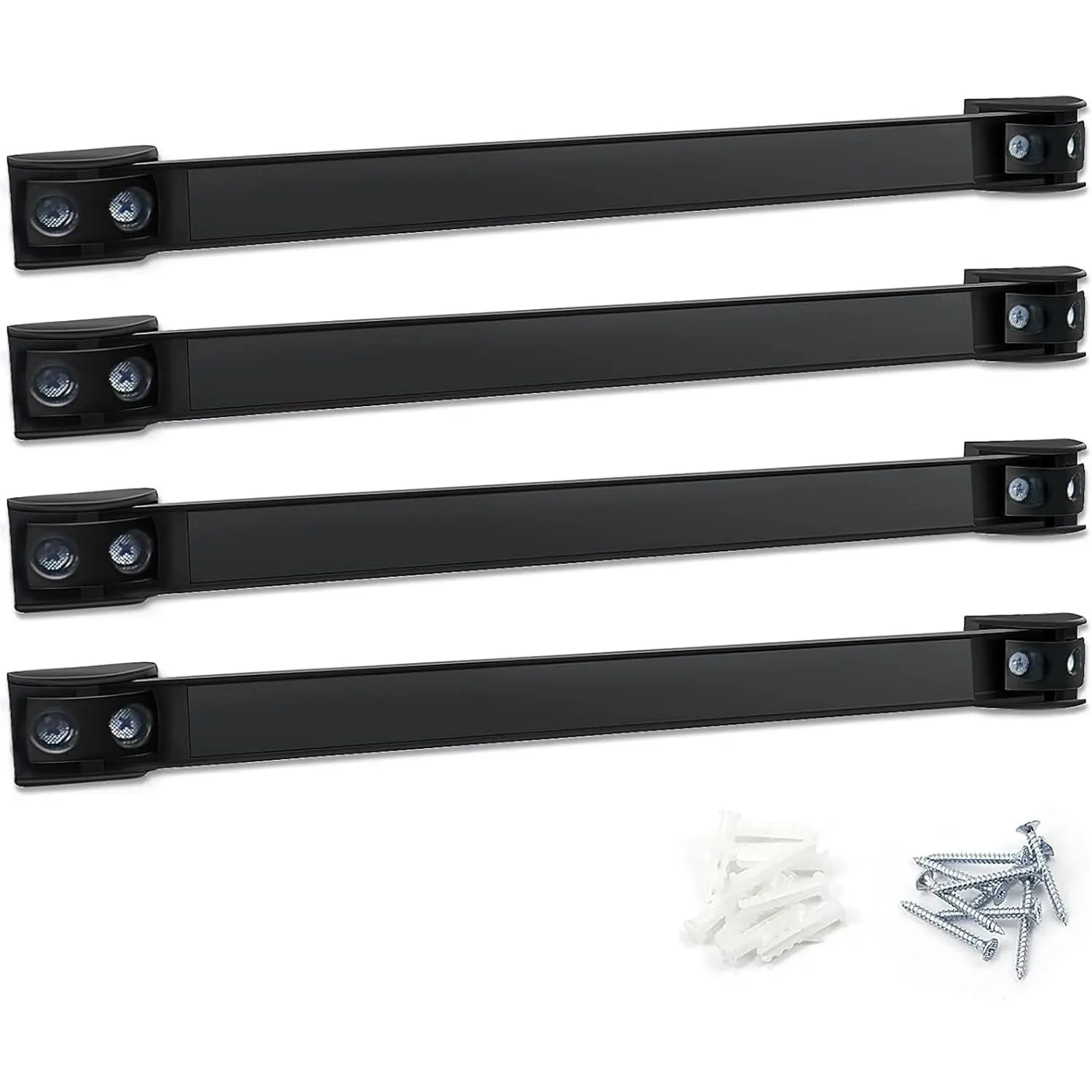Magnetic Tool Holder Strip 4 Pack, 12 In Heavy Duty Tool Organizer Magnetic Strip, Tool Magnet Bar For Garage Tool Organization