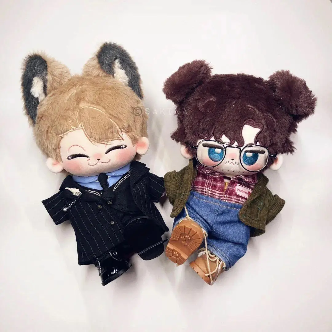 20cm Hannibal Will Graham Hannibal Lecter Cosplay Plushie Toys Dress Up Skeleton Body Stuffed Anime Plush Dolls Gifts