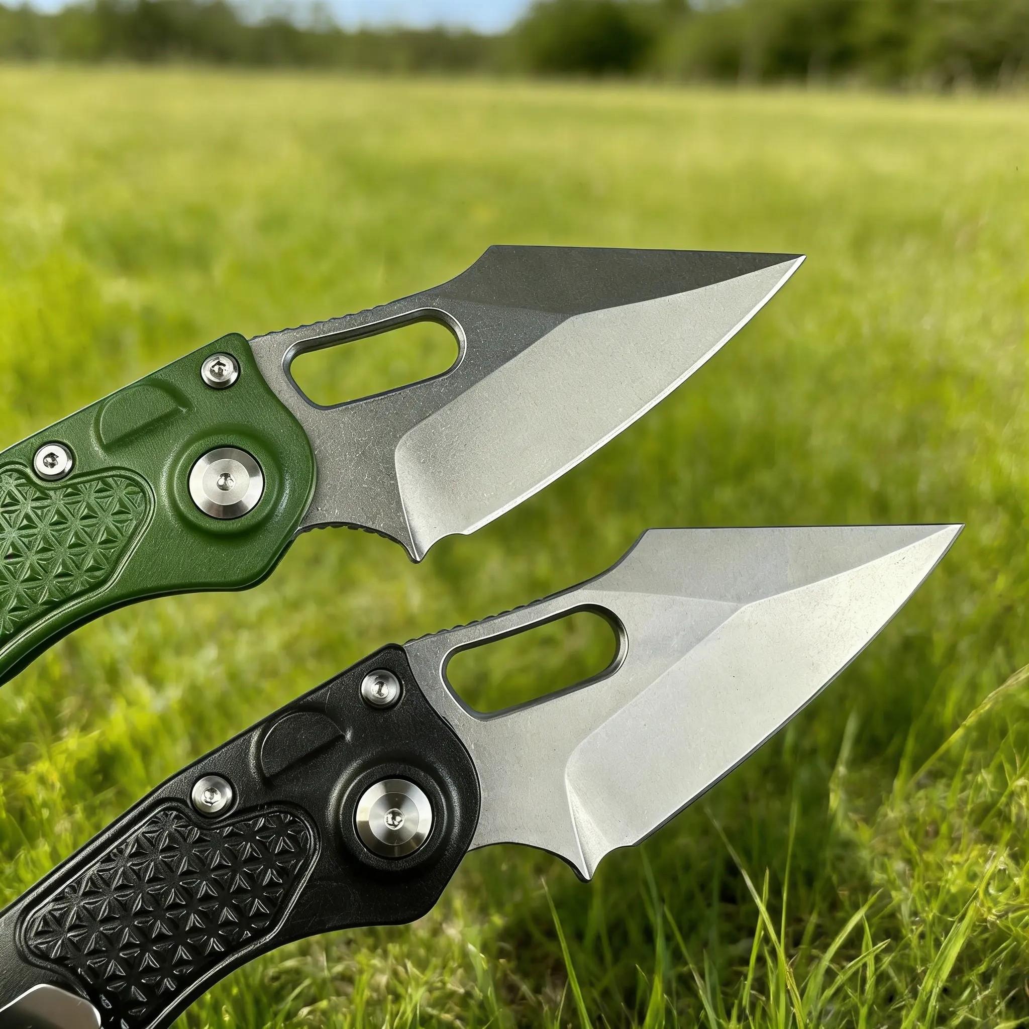 Edc Folding Knife with Axis Lock, Non-Slip Handle, Stone Wash Blade, Ideal for Outdoor Survival and Box Opening, Versatile Tool Knife