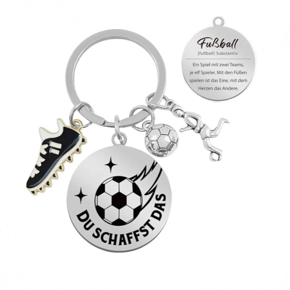 A new 2026 World Cup football enthusiast keychain sports event gift for your child's boyfriend