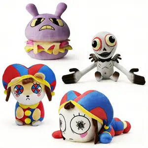 43cm Big Pomni Plush The Amazing Digital Circus Pomni Plush Toy Ultra Soft Stuffed Clown Doll Perfect Holiday and Birthday Gift