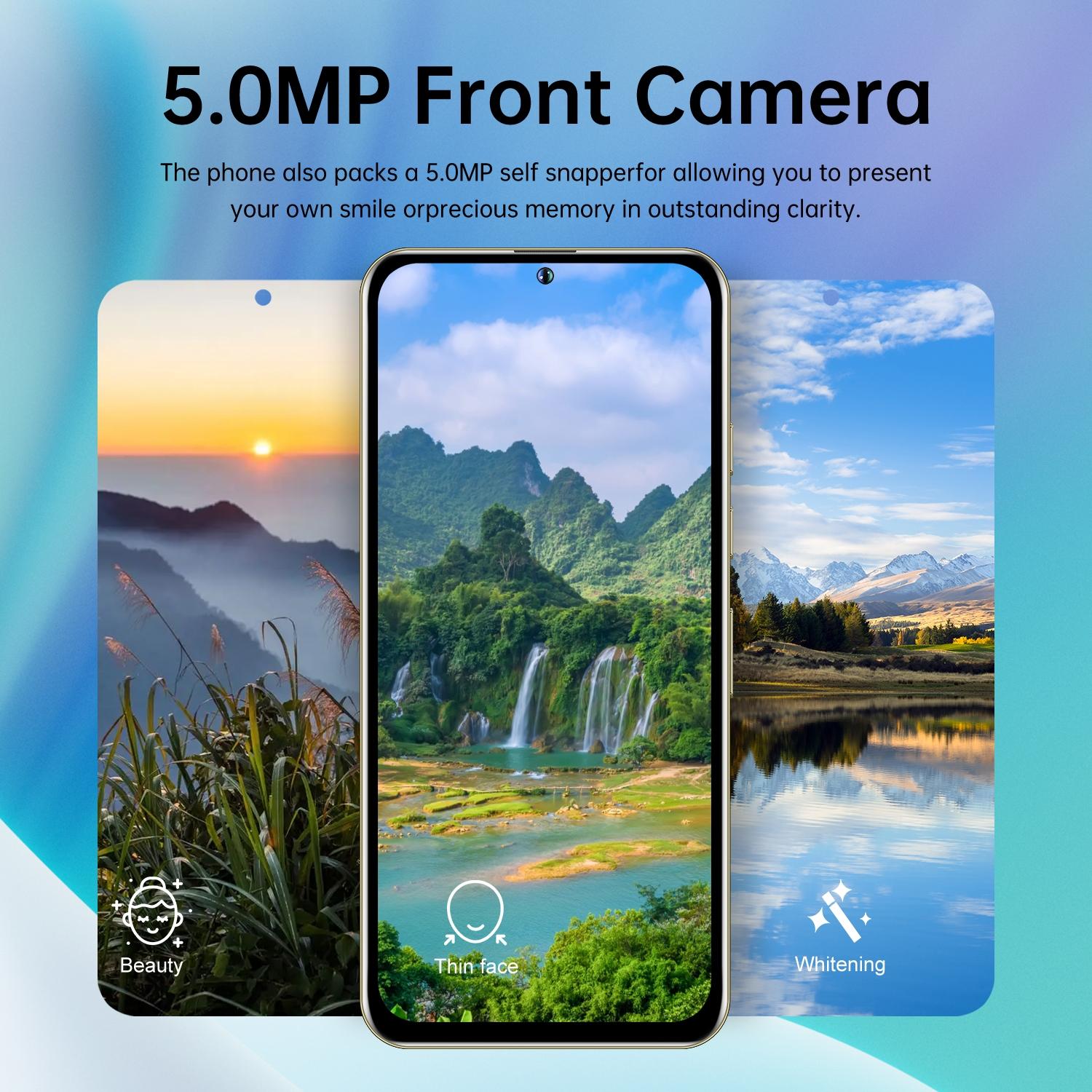 Astarry -25 Ultra Large Screen Smartphone, 6.56-Inch Screen, 32GB+32GB/32GB+64GB Storage, 3800mah Battery, 13mp Camera, Dual Sim, Android Os
