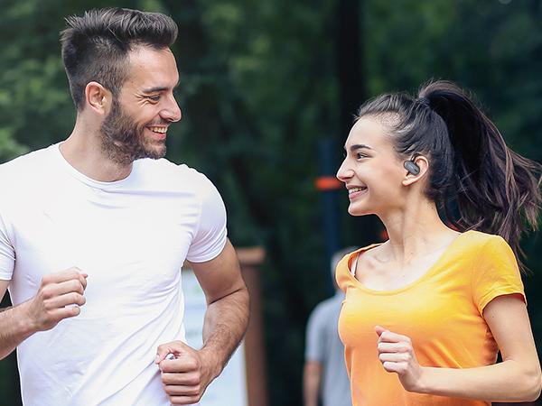 TOZO Open Buds Lightweight True Open Ear Wireless Earbuds with Multi-Angle Adjustment Audio Earphones sport earbuds Headphones Electronic Headset wireless earphone app control open-ear headphone Black headphones bluetooth noisecancellingheadphones