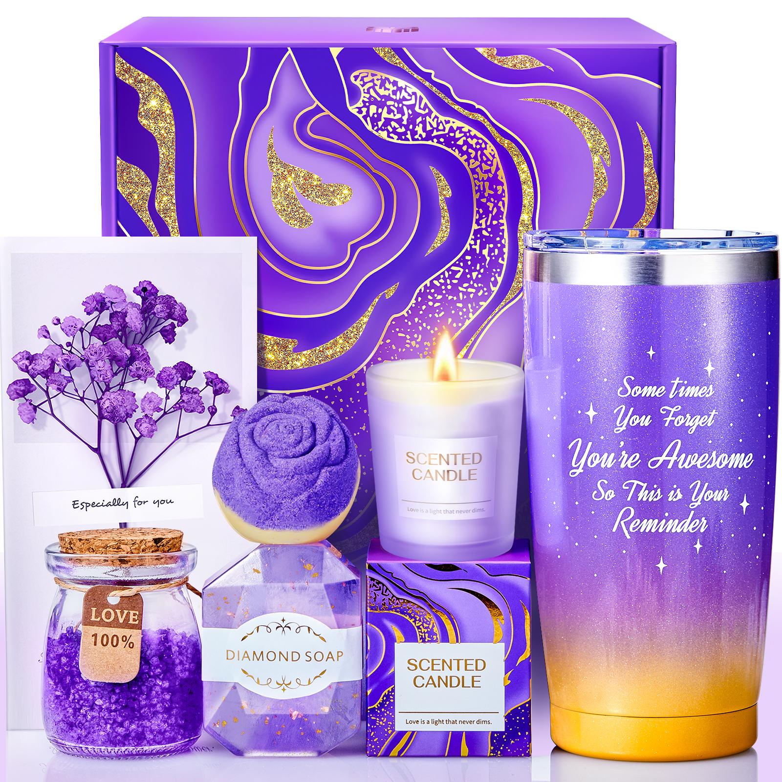 BodyRefresh Birthday Gifts for Women Self Care Gifts for Her, Gift Baskets Care Package Gift Set Get Well Soon Gift for Women Happy Birthday Gift Ideas Spa Set for Adult Grandma Wife