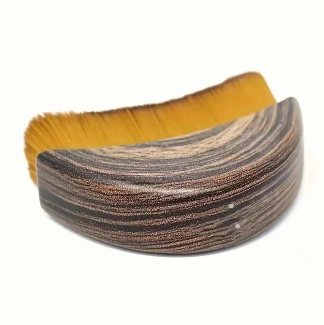 Lymph Contour Facial & Body Brush, ErgonomicDesian Soft Polvester Bristles,PrecisionJawline & Neck Sculpting,Fragrance-Free, AlSkin Types