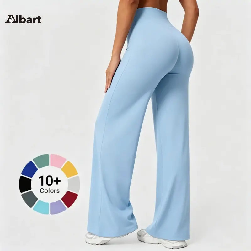 Women's High-Waist Straight-Leg Leggings - No Front Seam, Buttery Soft Athletic Fitness Leggings for Summer, Activewear for Yoga, Athleisure Bottoms, Fitness Bottoms, Workout Legging Pants