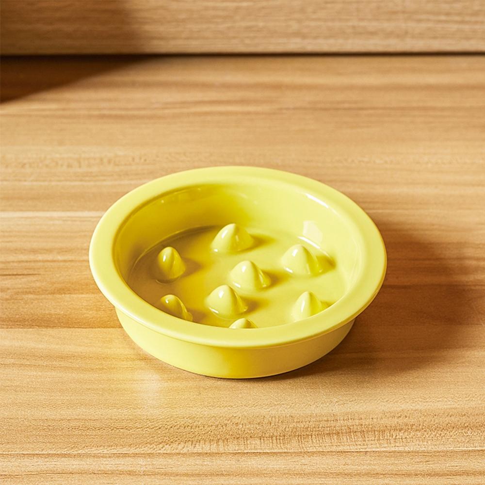 Slow Feed Ceramic Dog Pet Slow Feeder, Cervical Spine Protection, Anti-Choking Cat Bowl, Dog Food Bowl, Cat Food Bowl, Elevated Slow Feeder, Slow Feeder Bowls