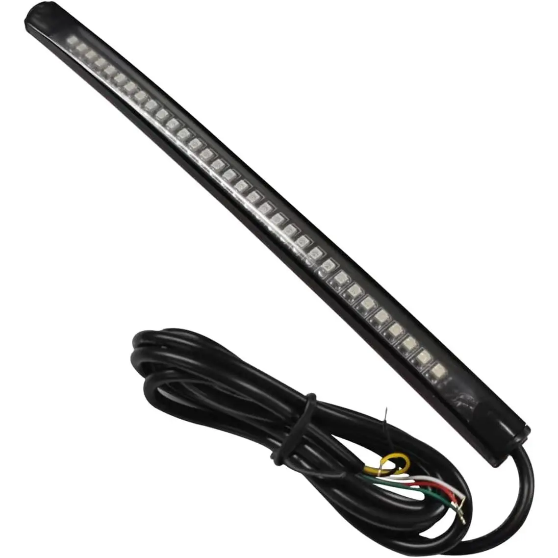 Universal LED Strip Tail Brake Stop Light, 8" Flexible Car LED License Plate Tail Light Bar, Waterproof Motorcycle Brake Light, Car Led Lights for Quad, Scooter, Cruiser, Off Road