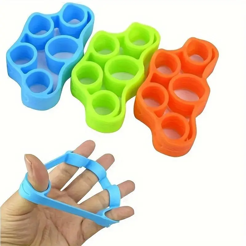 3 Pcs Five Finger Puller, Hand and Wrist Exercise, Finger Dexterity Training, Portable Finger Extender, Hand Strength Trainer
