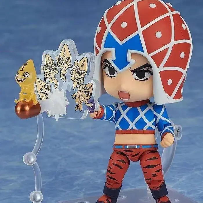 Anime Action Figure 1356 Guido Mista Jojo Bizarre Adventure Golden Wind Interchangeable Face Collectible For Adult