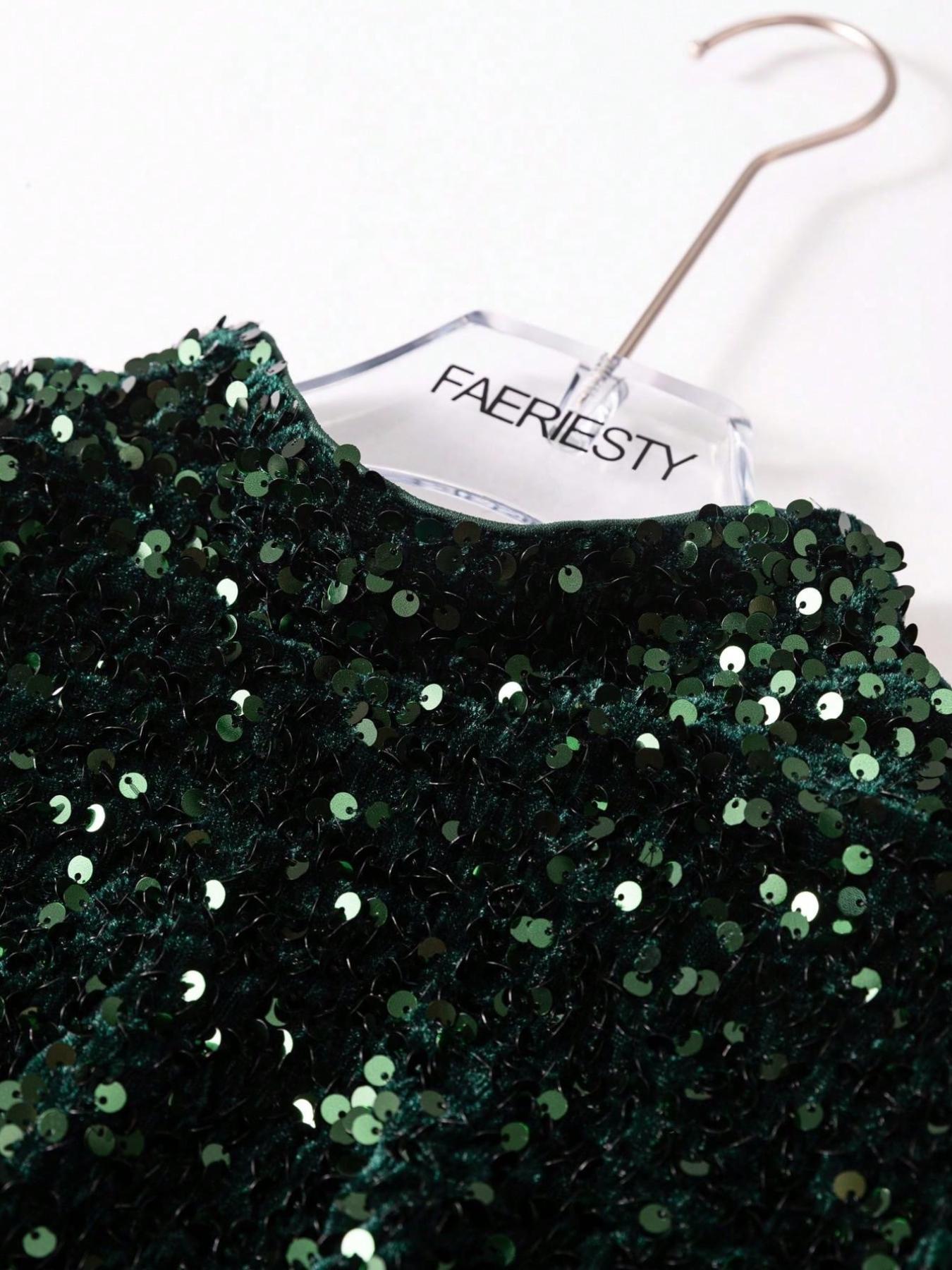 Elegant Velvet Mermaid Tail Long Dress, Sequined Embroidery, Luxury Evening Gown for Celebrations, Weddings & Cannes Parties