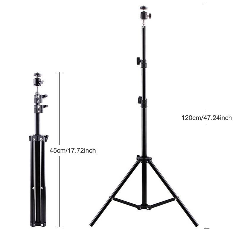 [US Warehouse] Magcubic Universal Projector Stand 120CM Retractable 1/4 Screw Portable Floor Tripod Stand Mount For Magcubic HY300 Pro Porjector, Camera Traveling Products Summervibes