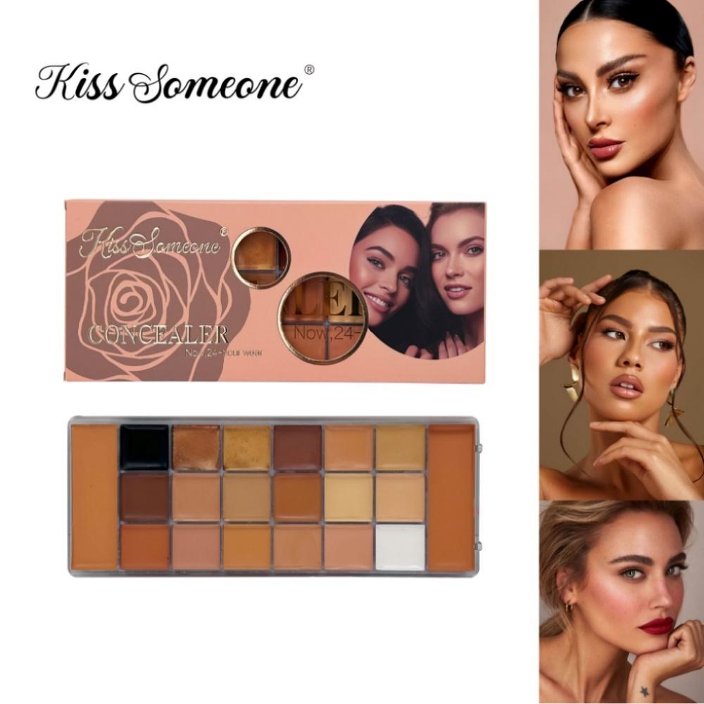 Waterproof Concealer for All Skin Tones, Long-Lasting Moisturizing Concealer, Cover Scars and Spots, Specially Designed for Women, High Quality Cosmetics