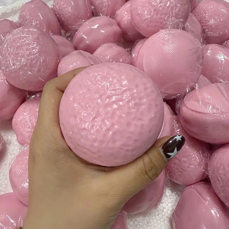 Creative Choco Pie Squishy Stress Ball Toys Soft Building Block Filling Squeeze Fidget Toy Adults ASMR Sensory Anti Stress Toys