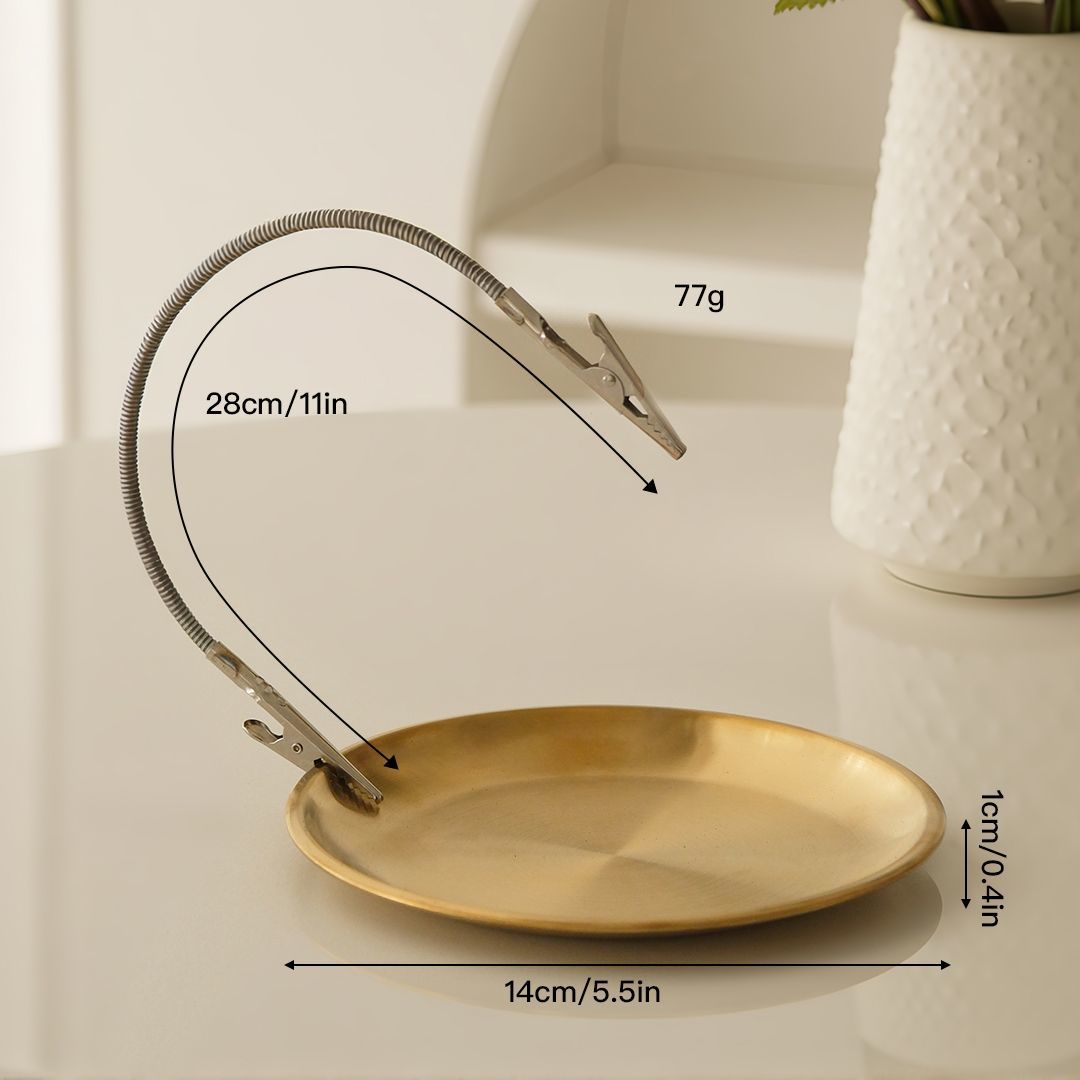 Home Metal Mosquito Repellent Holder, Multi-Functional Extended Dual-Head Mosquito Clip Stand, Space-Saving Iron Mosquito Rack