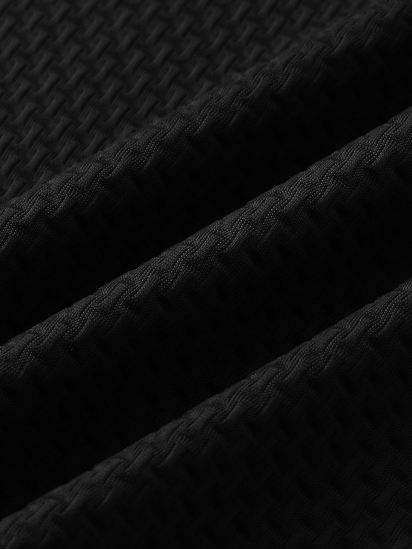 Men's High-End Golf Polo Shirt, Summer Casual Fitted Short Sleeve Top with Quick-Dry Fabric, Outdoor Sports & Leisure Wear, Perfect Birthday Gift, Golf Tournament Polo, Golf Casual Style!