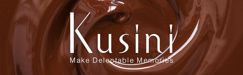 Kusini Electric Fondue Pot Set - Chocolate Fondue Kit - Temperature Control, Detachable Serving Trays, & 4 Roasting Forks - Gift Set & Date Night Idea. Serve at Movie Night or Game Night. Kusini Electric Fondue Pot Set - Chocolate Fondue Kit - Temperature Control, Detachable Serving Trays, & 4 Roasting Forks - Gift Set & Date Night Idea. Serve at Movie Night or Game Night.