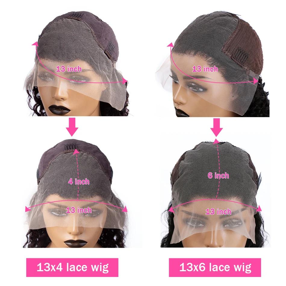 Bling Hair 13x4 Kinky Curly Lace Frontal Wigs Human Hair 180% Density Deep Curly Wigs For women Hd Lace Frontal Wig 13x4 Lace Front Wig SpringStatements